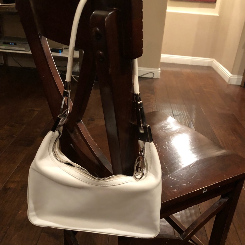 Gucci white purse